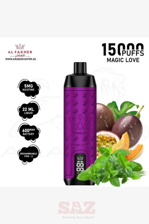 AL FAKHER CROWN BAR PRO MAX 15000 PUFFS - Image 4