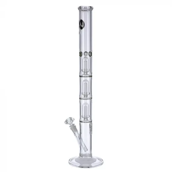 LA Pipes Straight Ice Bong with Triple Showerhead Percolator | 26 Inch - Image 2