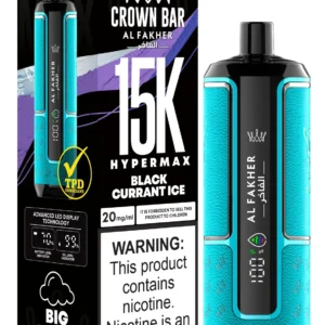 Al Fakher Crown Bar 15K Hypermax Disposable Vape