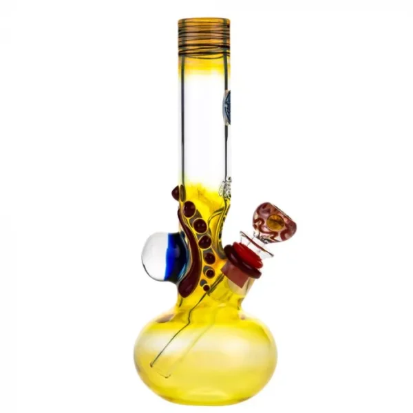 Jerome Baker Designs and  Dichro Fumed Glass Ice Bong | Black - Image 2