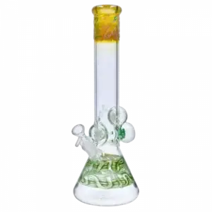 Mushroom Marble Water Pipe - 18 in.
