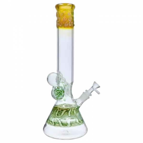 Mushroom Marble Water Pipe - 18 in. - Image 4