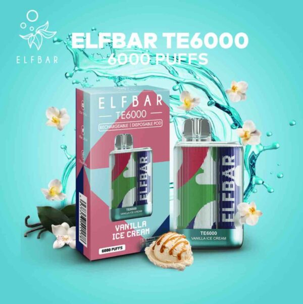ELF BAR TE6000 PUFFS VAPE POD JETABLE - Image 2