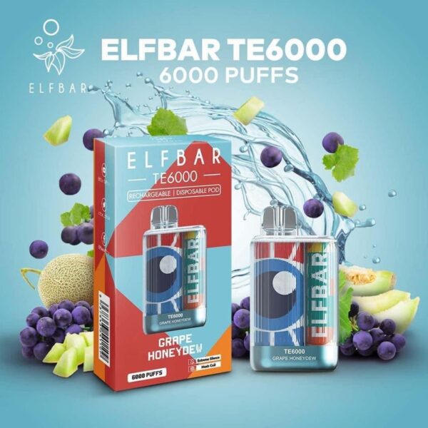 ELF BAR TE6000 PUFFS VAPE POD JETABLE - Image 4