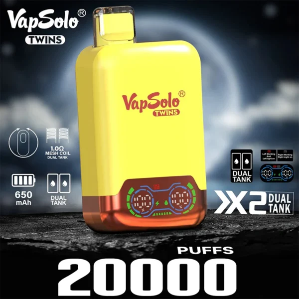 Vapsolo Twins 20000 Puffs Disposable Vape - Image 5