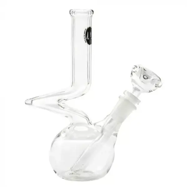 LA Pipes Simply Guy Bubble Base Zong Neck Bong